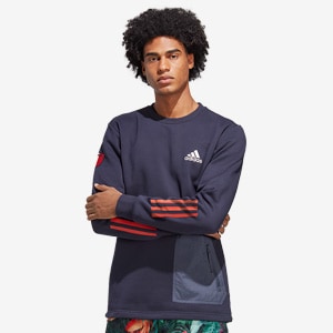 adidas France Lifestyle Sweater | Pro:Direct Rugby