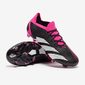 ballon spoelen Slager adidas Predator Accuracy.1 Low FG - Core Black/White/Team Shock Pink - Mens  Boots | Pro:Direct Soccer