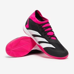 adidas Accuracy.3 IN - Core Black/White/Team Shock Pink Boots