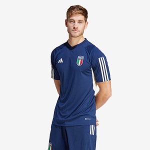 adidas Italy 2023 Home Authentic Jersey - Blue