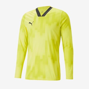 Puma teamTarget LS GK Jersey - Fluo Yellow - Mens Replica |