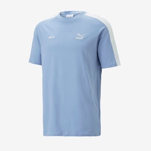 PUMA x MEMPHIS DEPAY コラボ T7 プーマ Tシャツ 送料関税無料 PUMA プーマ メンズ サッカー ライセンスシャツ マンチェスター
