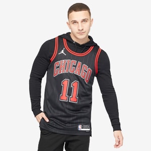 Men's Jordan Brand Black Chicago Bulls DeMar DeRozan #11 Swingman