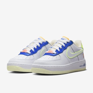 Nike Sportswear Force 1 LE Petit Enfant Blanc Blanc Blanc Blanc Baskets Chaussures Enfant Pro Direct Soccer