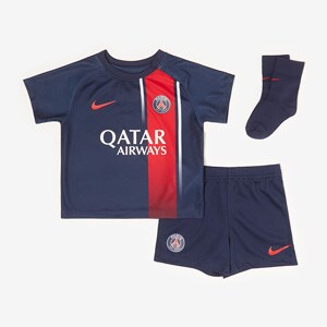 Nike Paris Saint-Germain Infants 23/24 Home Dri-Fit Kit | Pro:Direct Soccer