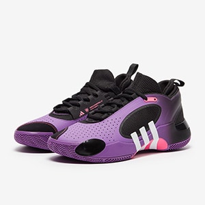 adidas D.O.N. Issue 5 Active Purple Footwear White Core Black Mens Shoes Pro Direct Basketball