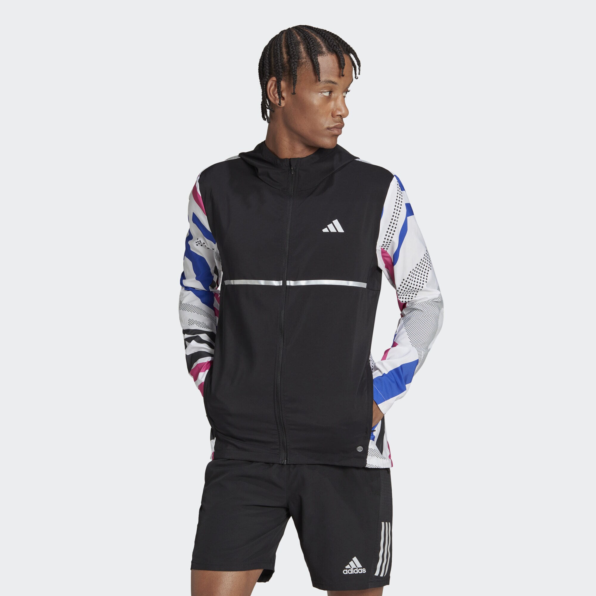 adidas Own The Run Seasonal Jacket | Pro:Direct Tennis