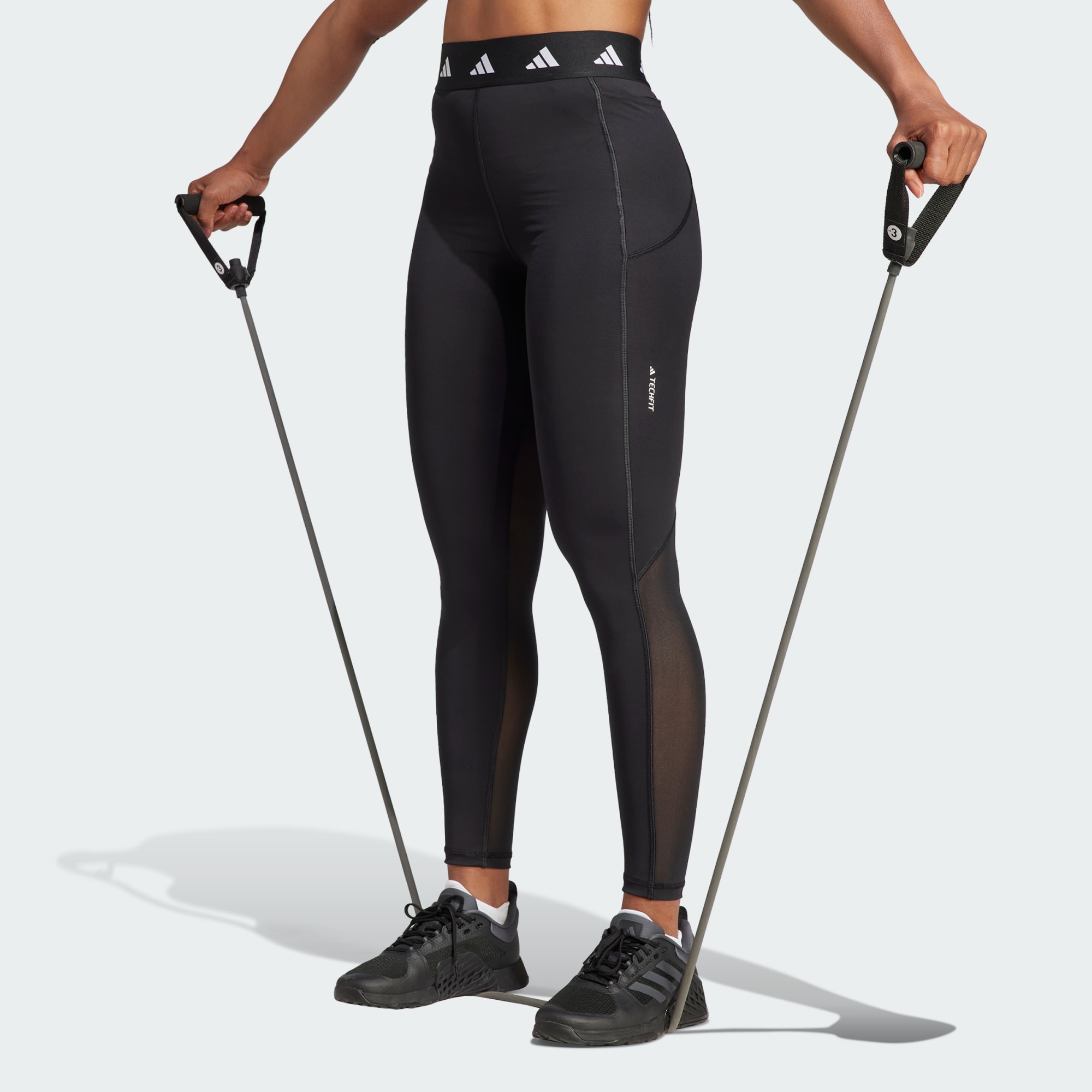 adidas Womens Techfit Full Length Leggings | Pro:Direct Running