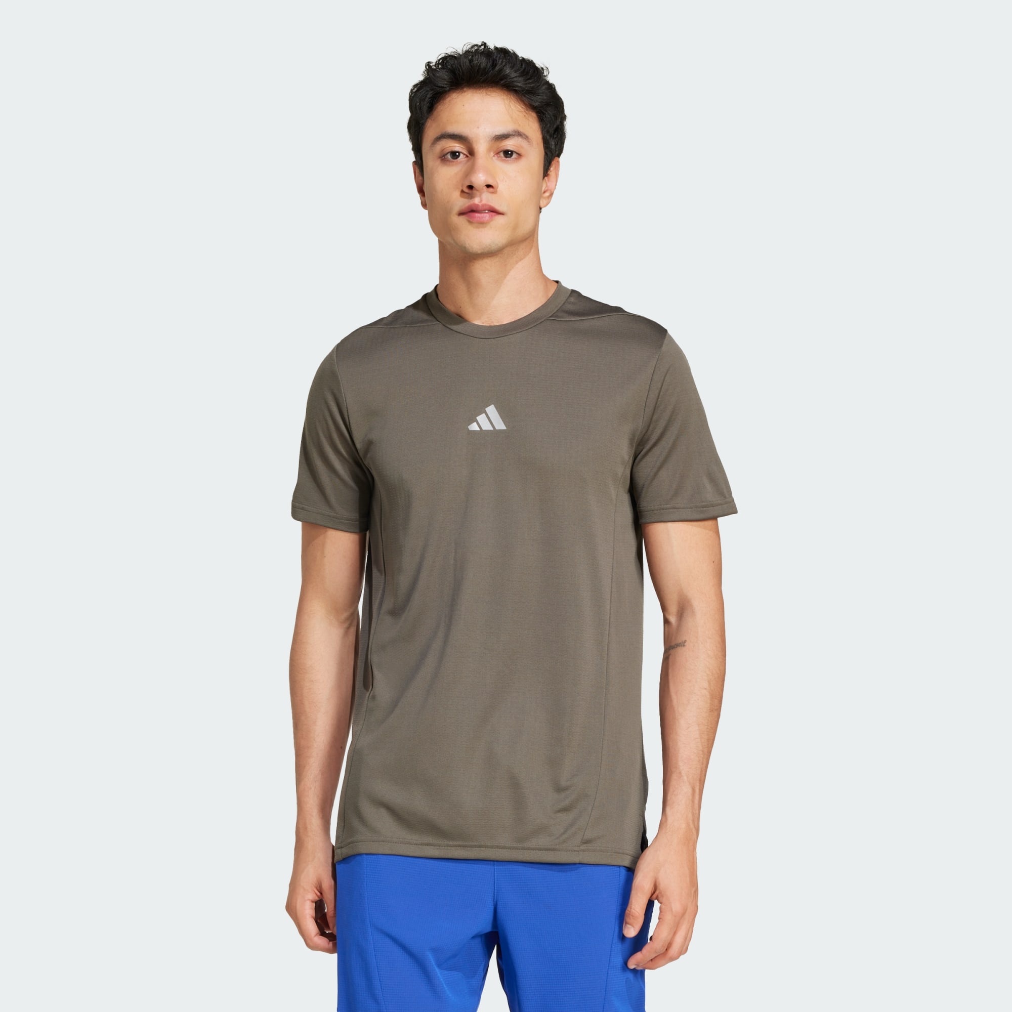 adidas Men Designed for Training HIIT Workout HEAT.RDY Tee | Pro:Direct Running
