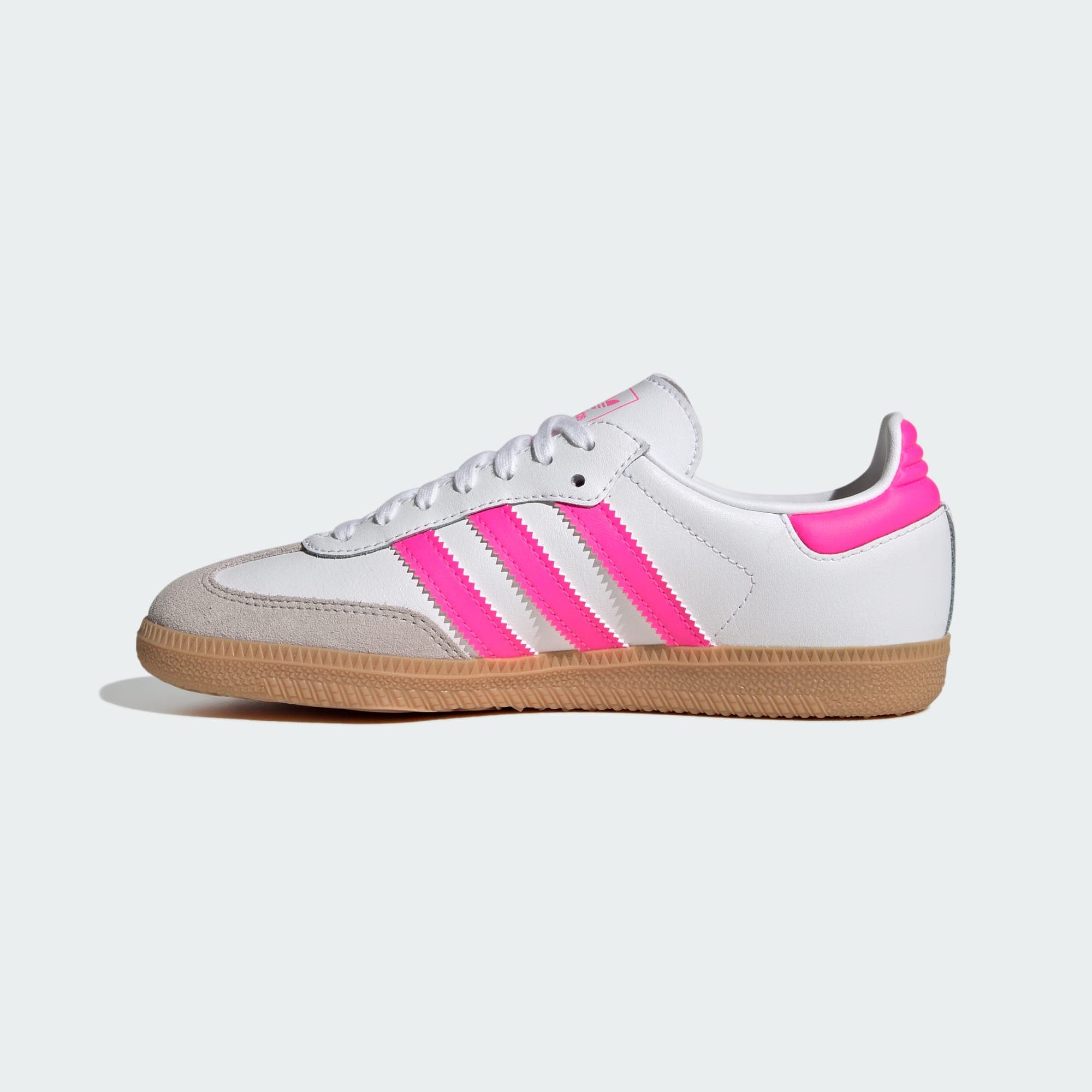 adidas Originals Samba OG pour Enfant plus âgé - Blanc Ftw/Rose | Pro:Direct Soccer