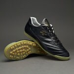 Pantofola d'Oro ブラックサッカーシューズ Pantofola Superleggera 2.0 FG - Black/Gold Raven - Firm