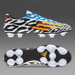 adidas Soccer Shoes adidas F5 FG Messi World Cup Firm Ground Mens Soccer Cleats Running White