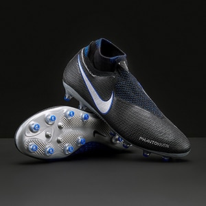 Botas fútbol - Nike Phantom VSN Shadow AG-PRO Negro/Plateado/Azul | Pro:Direct Soccer