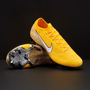 Nike Vapor XII Elite Neymar FG Mens Soccer Cleats - Firm Ground - Yellow