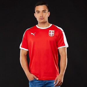 Puma Serbia 2022 Away Jersey - White / Gold