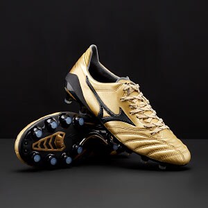 Mizuno Morelia Neo II Made in Japan - Gold/Black - Mens