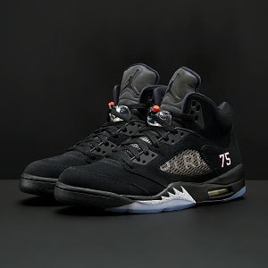 jordan 5 paris saint germain black