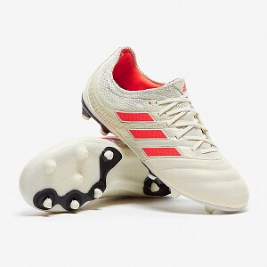 COPA 19.1 レースレス　27cm adidas Copa 19.1 FG - White/Solar Lime/White - Firm Ground