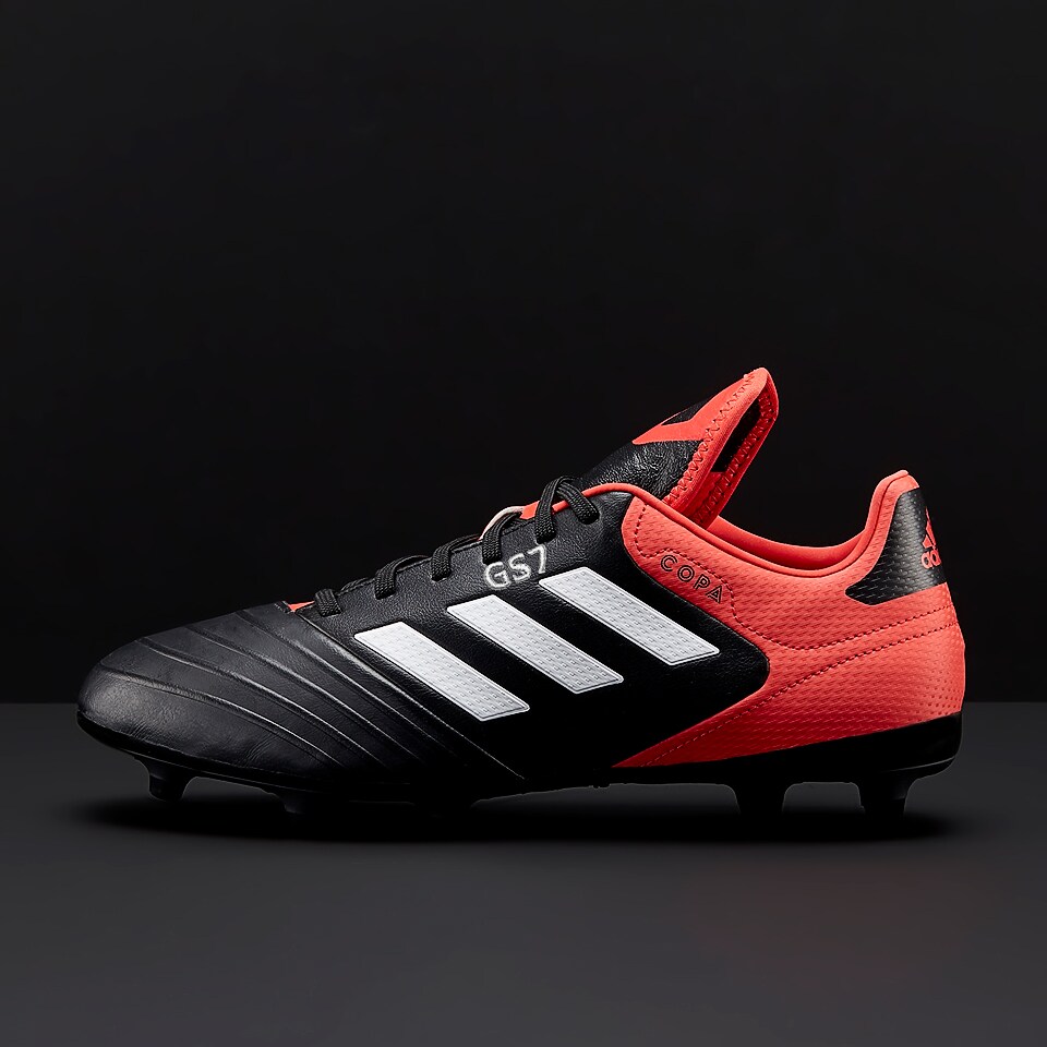 Pacífico Subproducto basura adidas Copa 18.3 FG - Core Black/White/Real Coral - Mens Boots - Firm  Ground - CP8957 
