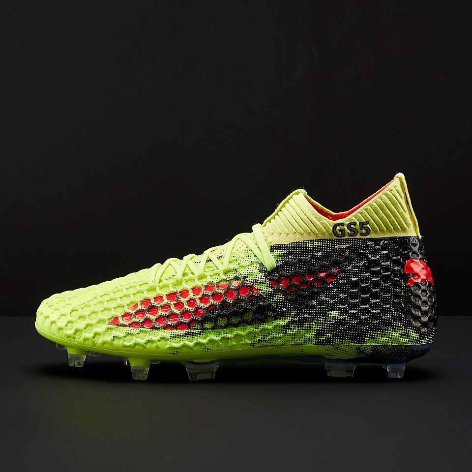 Puma Future 18.1 Netfit hyFG - Mens Soccer Cleats - Firm