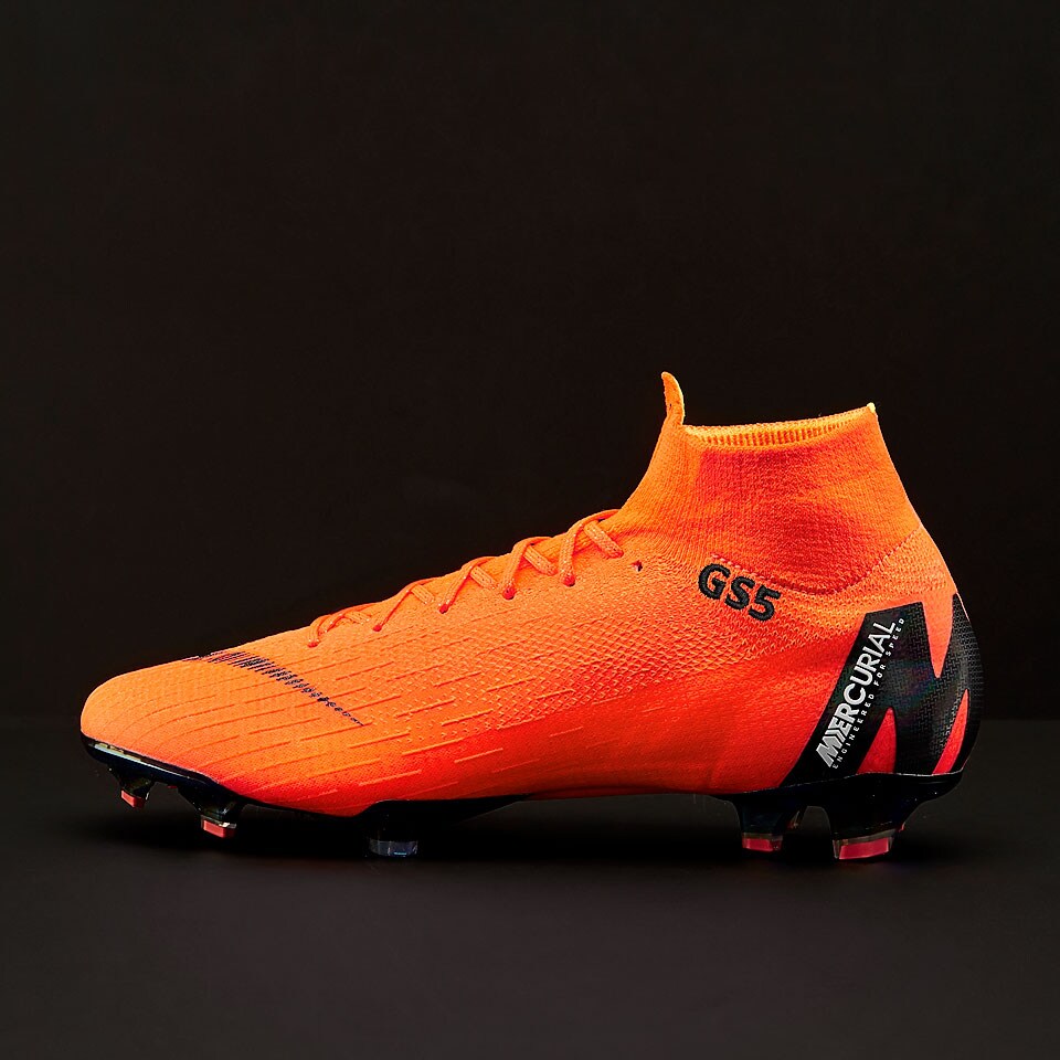 En la madrugada Adelante cuscús Botas de fútbol - Césped natural firme - Nike Mercurial Superfly VI 360  Elite FG - Naranja/Negro/Naranja/Amarillo Volt - AH7365-810 | Pro:Direct  Soccer