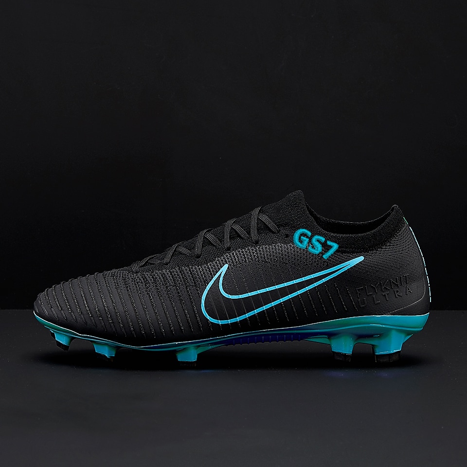 idioma profesor Generalizar Nike Flyknit Ultra FG - Mens Boots - Firm Ground - Black/Black/Gamma Blue |  Pro:Direct Soccer