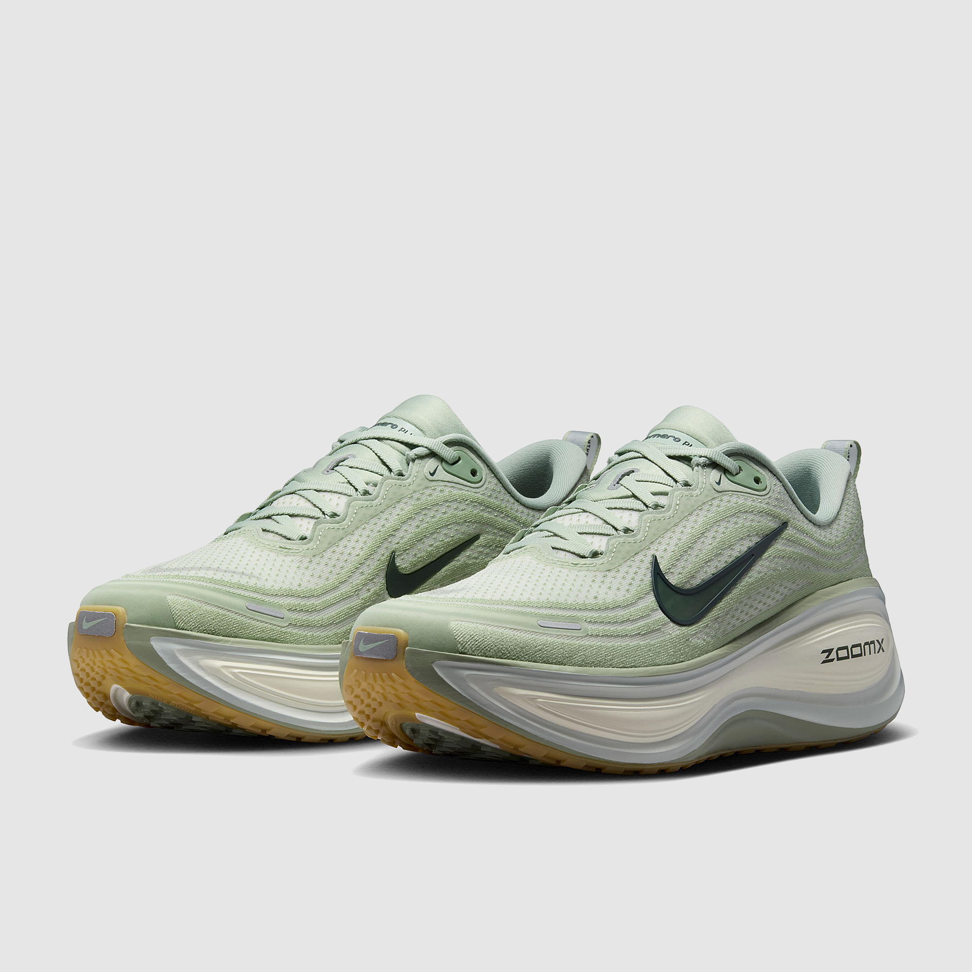 Nike Vomero Plus Jade Horizon Black Spruce Sail Lt Silver Spruce Aura Gum Lt Brown Green