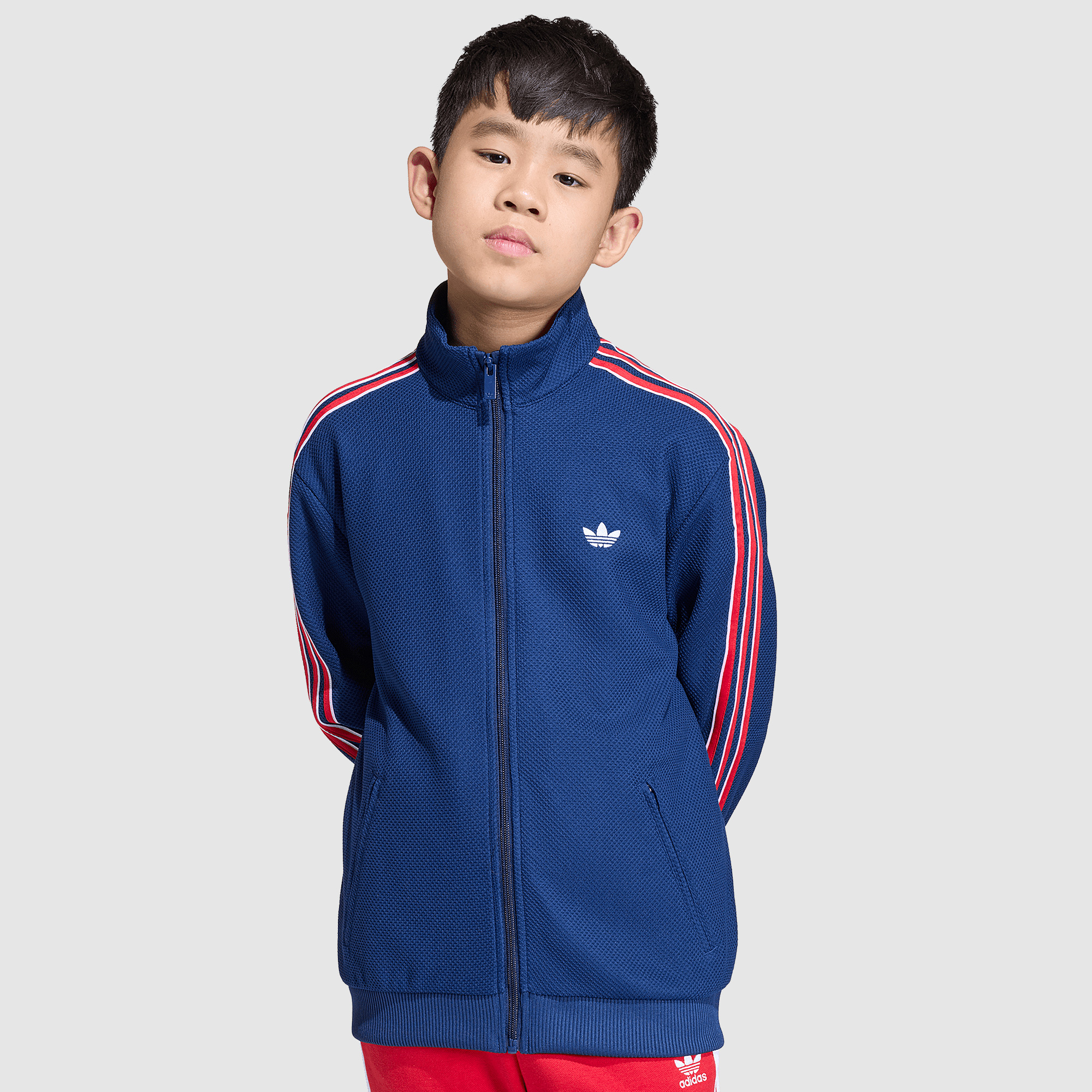 Adidas Originals Older Kids Firebird Track Top 7 16Y Navy