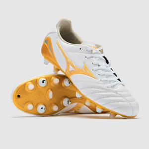 Mizuno Morelia Neo IV Pro Artificial Grass - White/MP Gold/Cool