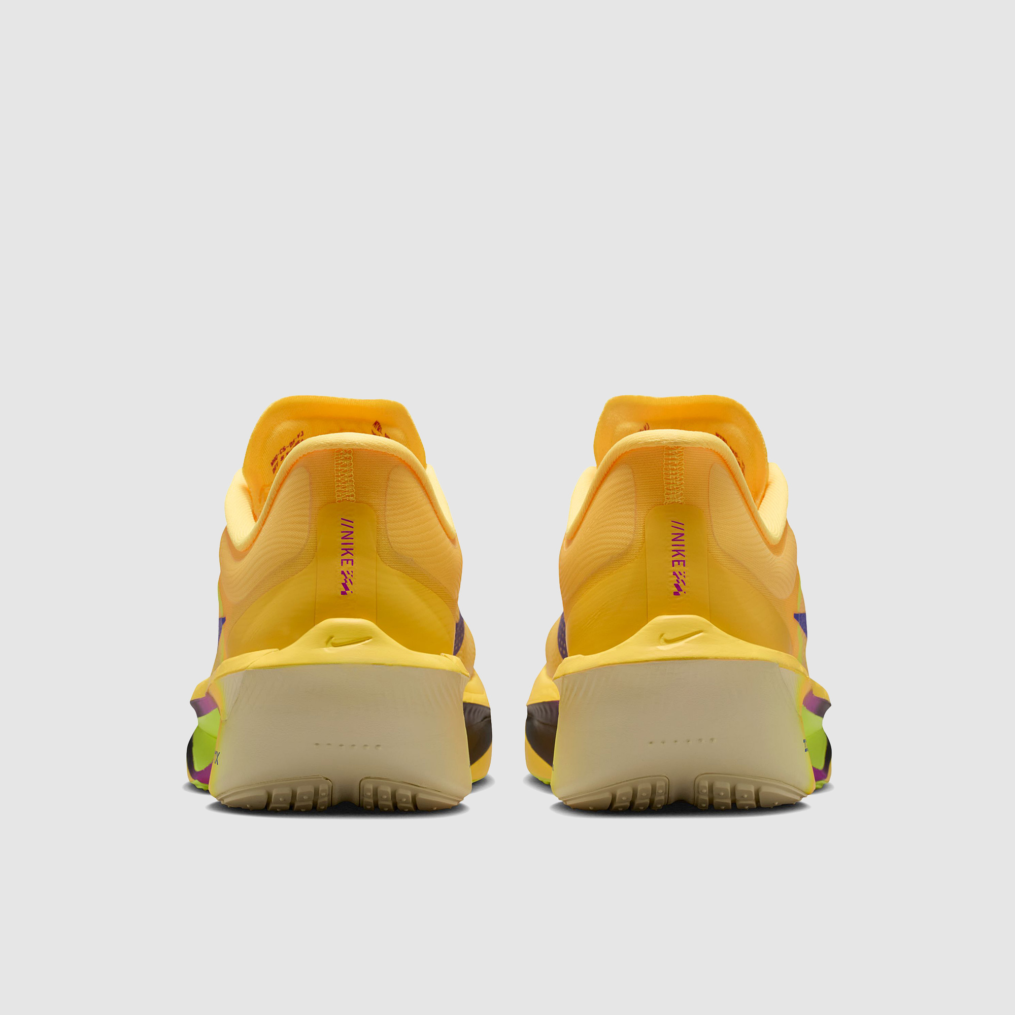 NEW NIKE men\'s zoom fly 6 shoes in citron pulse/indigo burst/volt ice Nike Performance ZOOM FLY 6 - Road running shoes - citron  main image 3