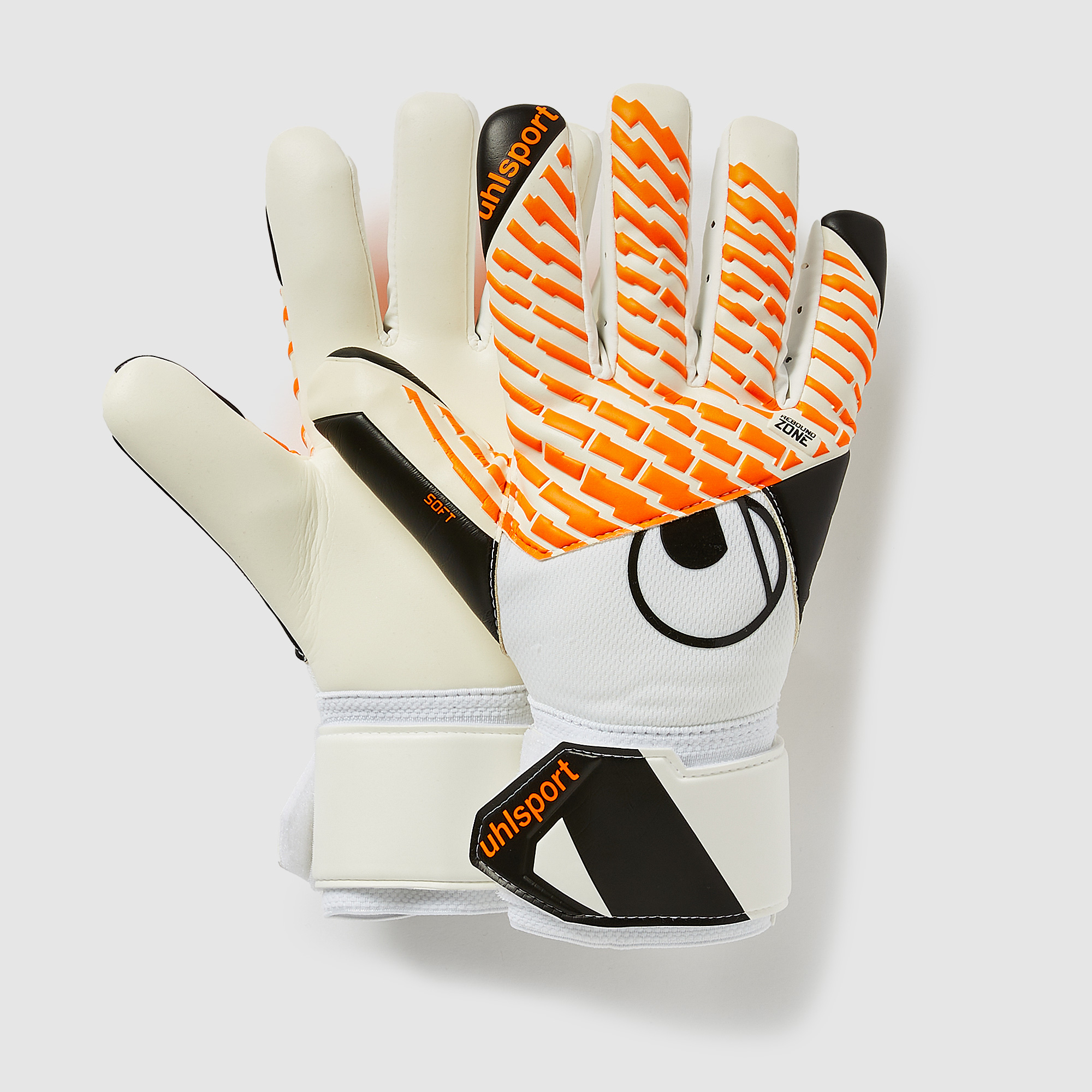 Uhlsport Soft Hn Comp Gk Gloves Black Fluo Orange White