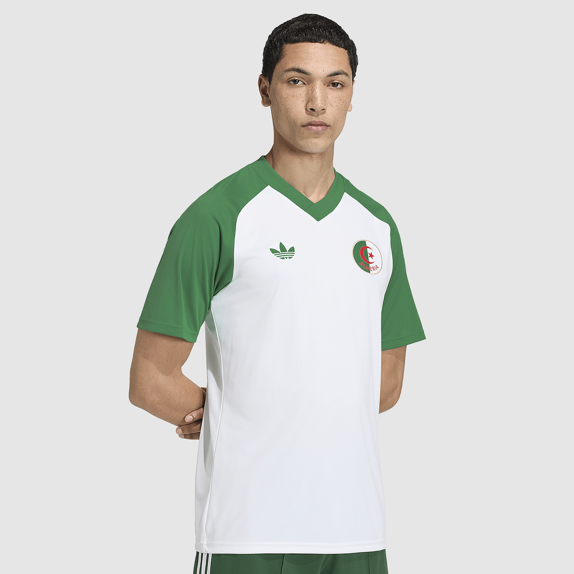 Adidas Originals Algeria 2026 Pre Match Away Shirt White