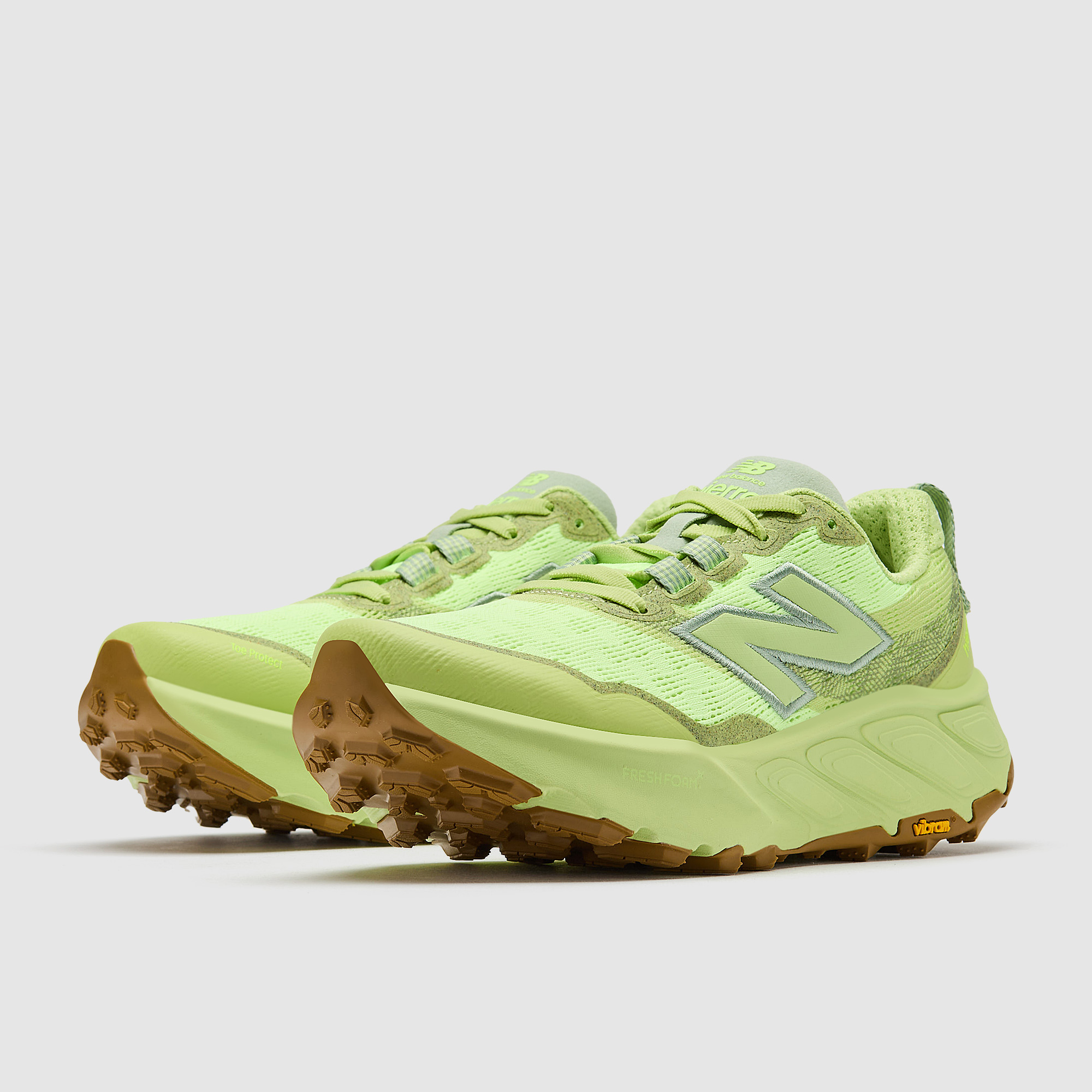 New Balance Womens Hierro V9 Afterglow Mosaic Green