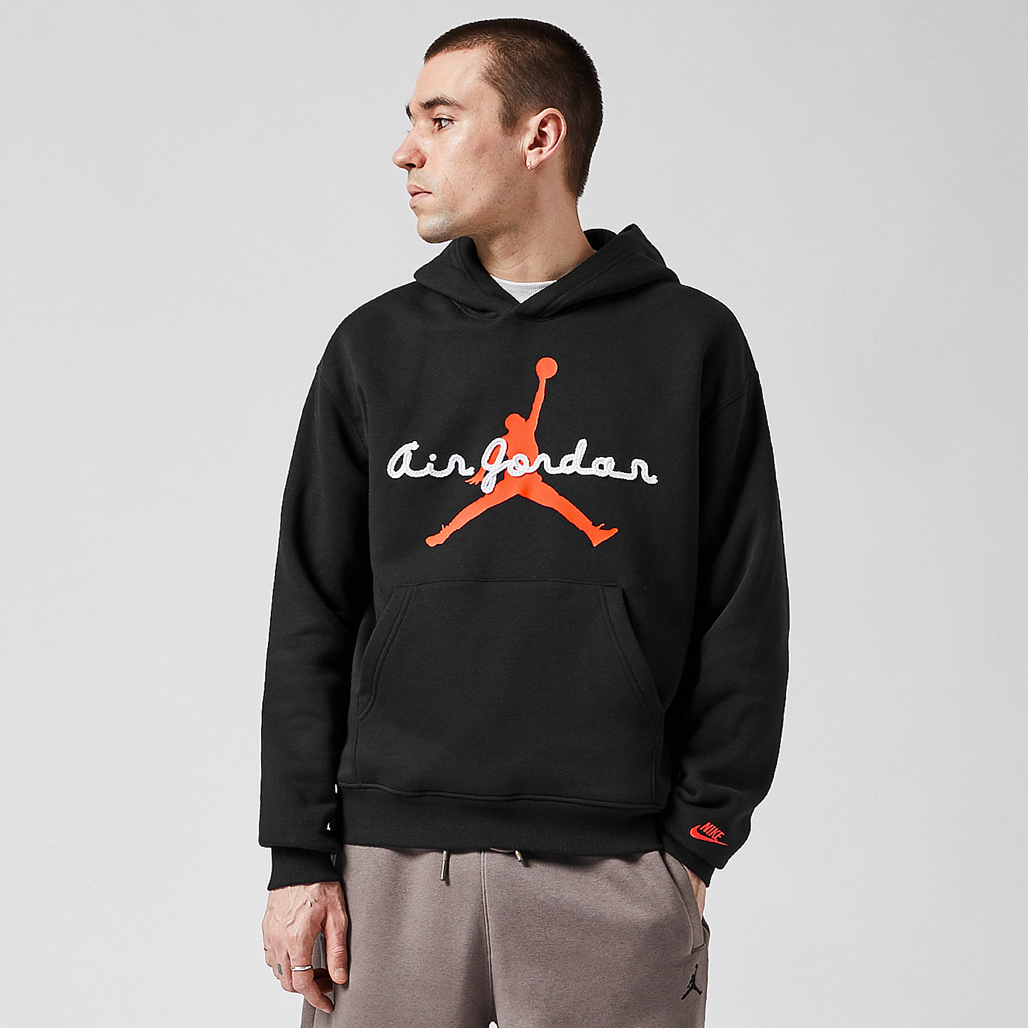 Jordan Brooklyn Aj 6 Pullover Basketball Hoodie Infrared 23 Black
