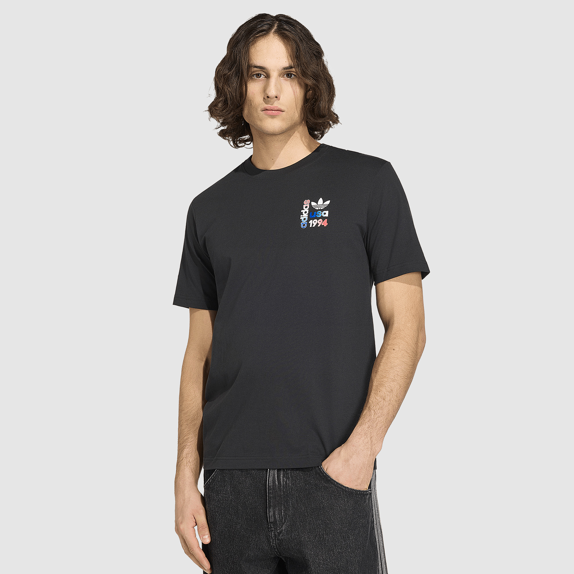 Adidas Originals Archive Usa 94 Graphic T Shirt Black