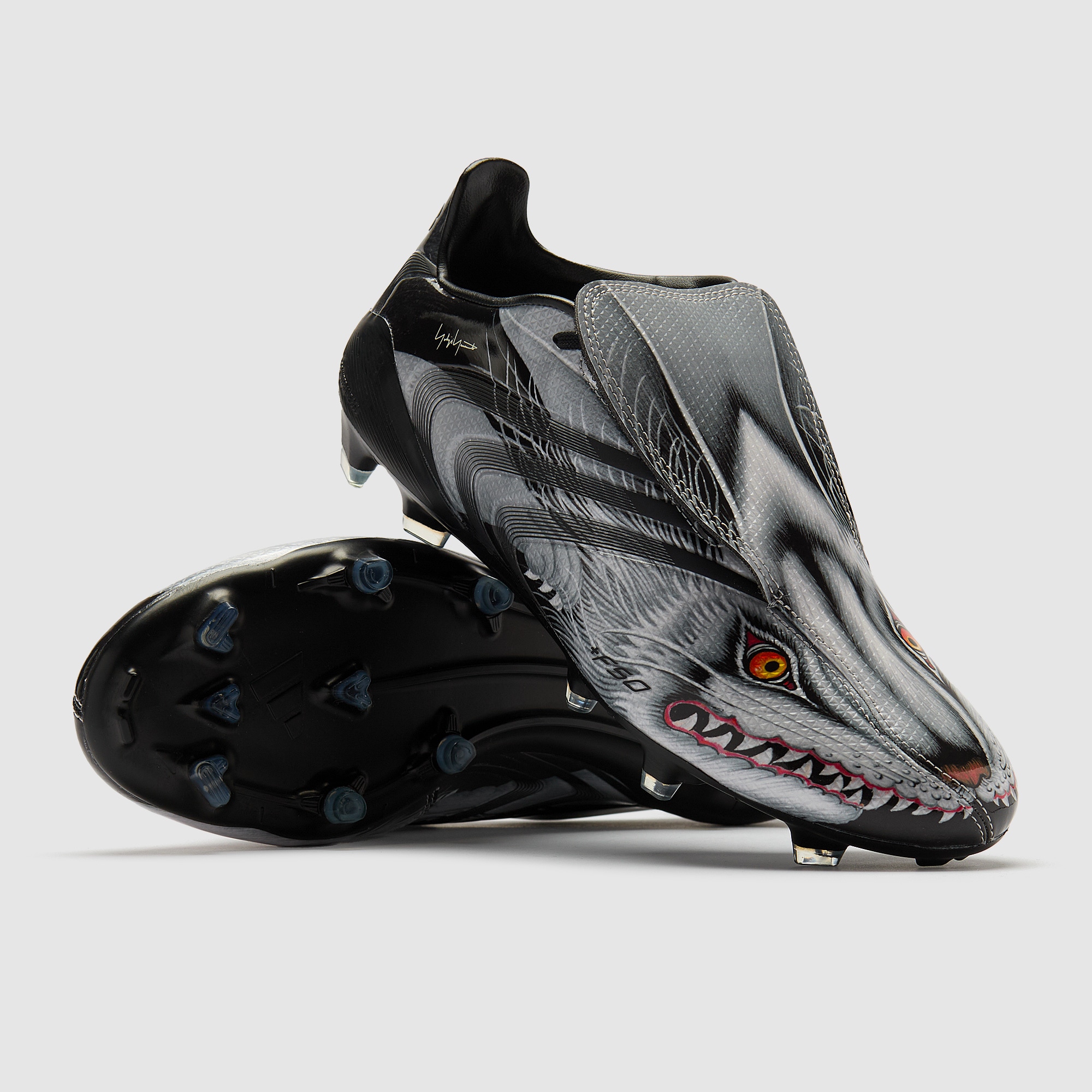 adidas F50 Tunit x Y-3 FG - Argent Mét./Noir/Gris Trois