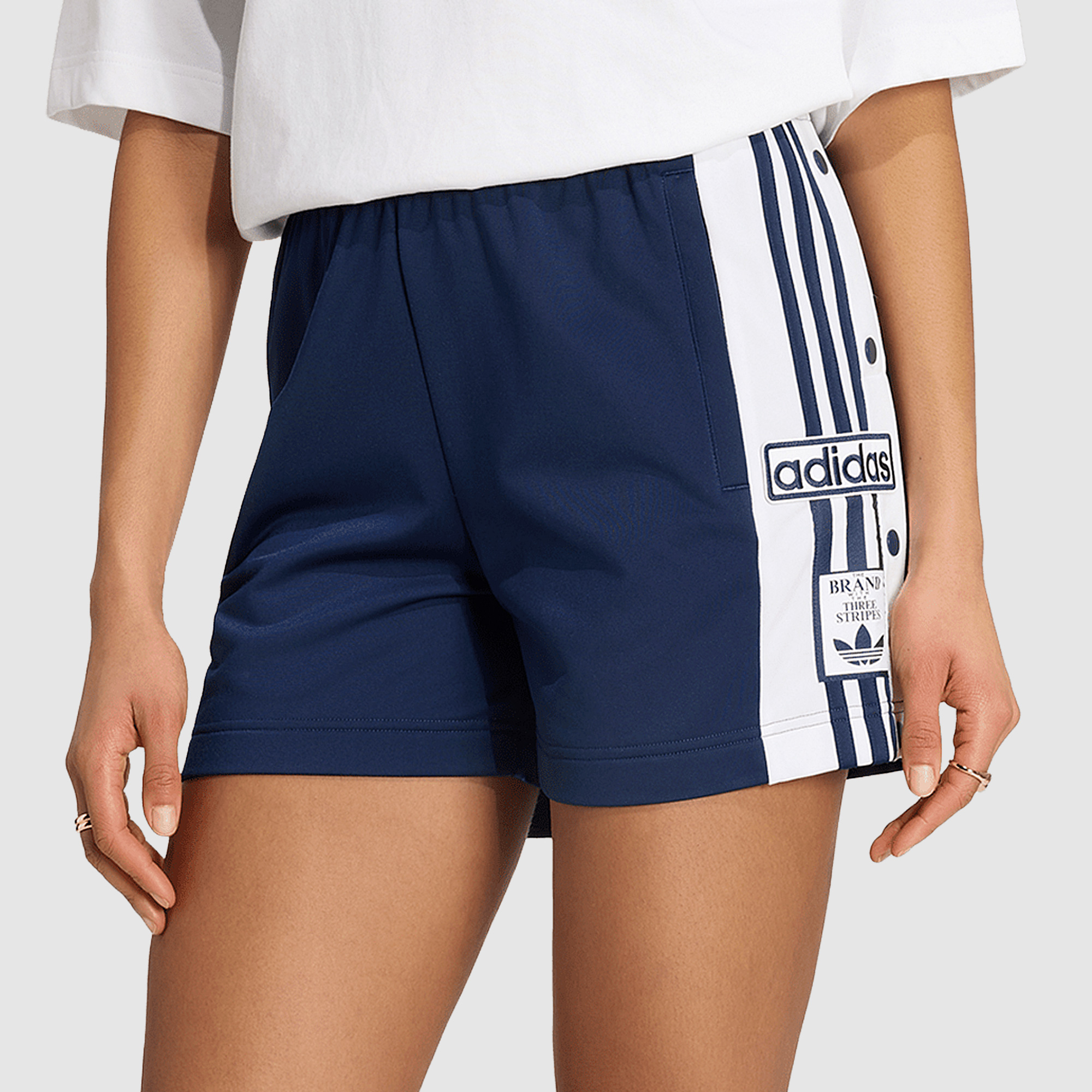 Adidas Originals Womens Adibreak Shorts Night Indigo Navy