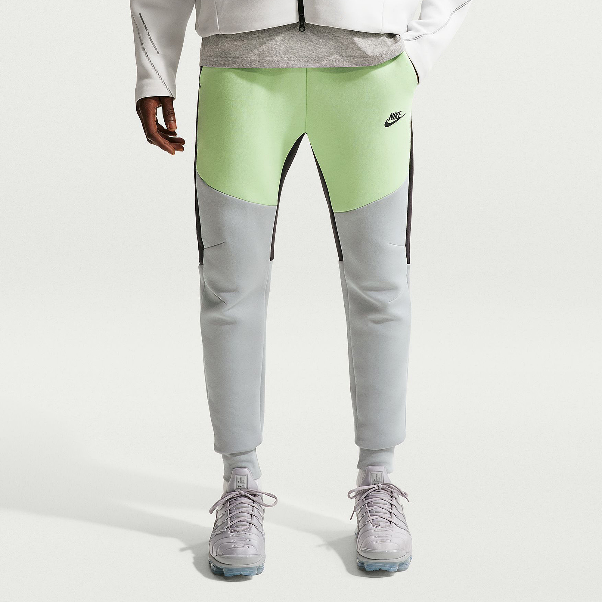 Nike Sportswear Tech Fleece Joggers Lt Liquid Lime Anthracite Black Green