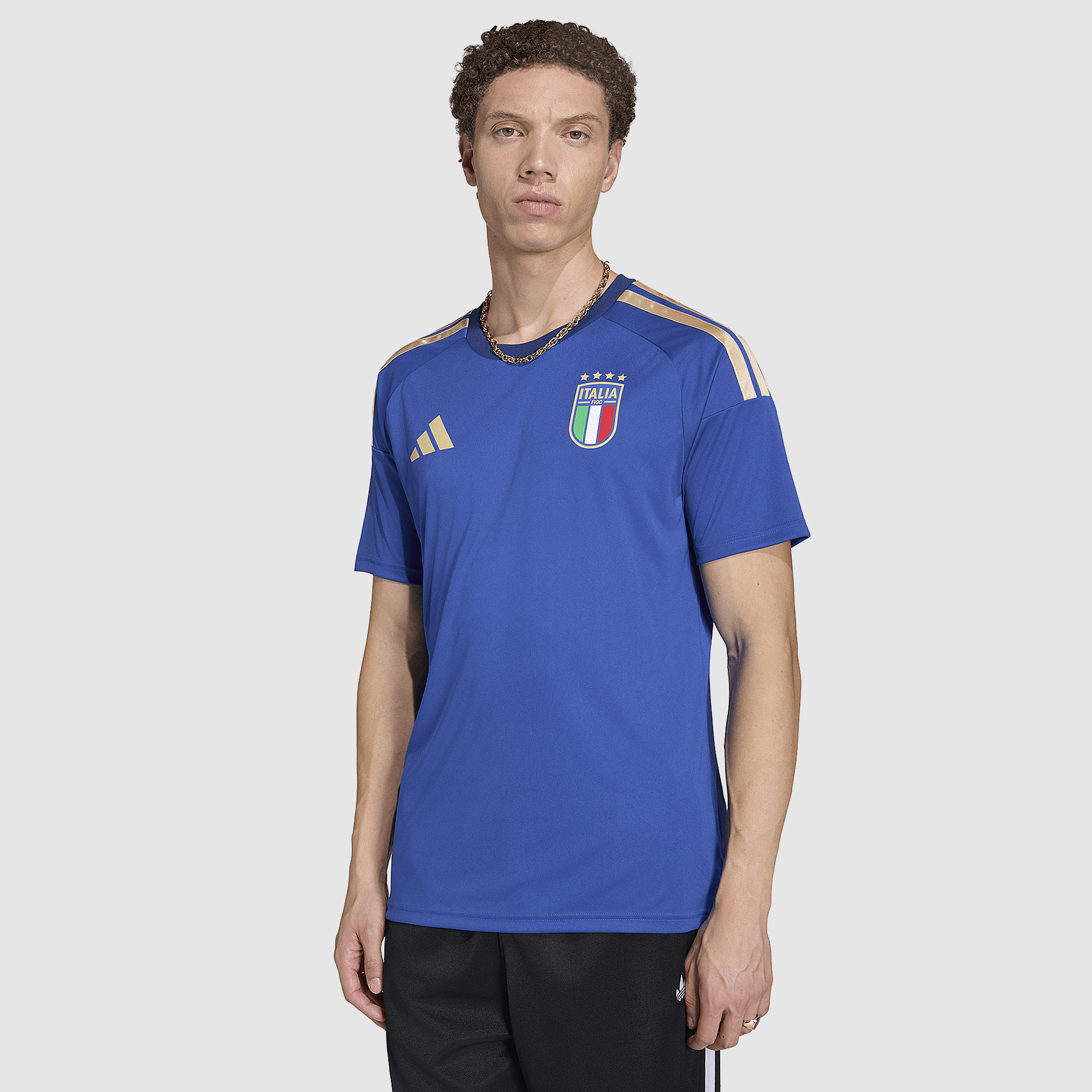 Adidas Italy 2026 Fan Home Shirt Blue