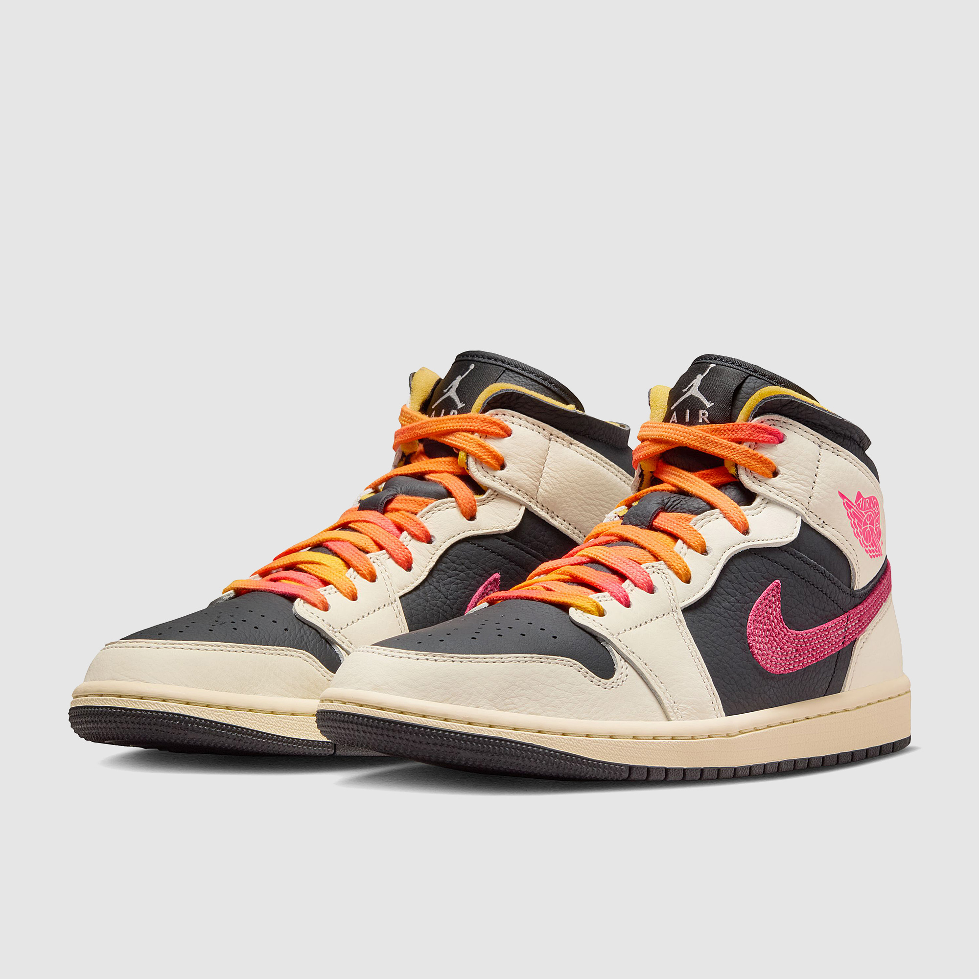 Jordan Womens Air 1 Mid Se White