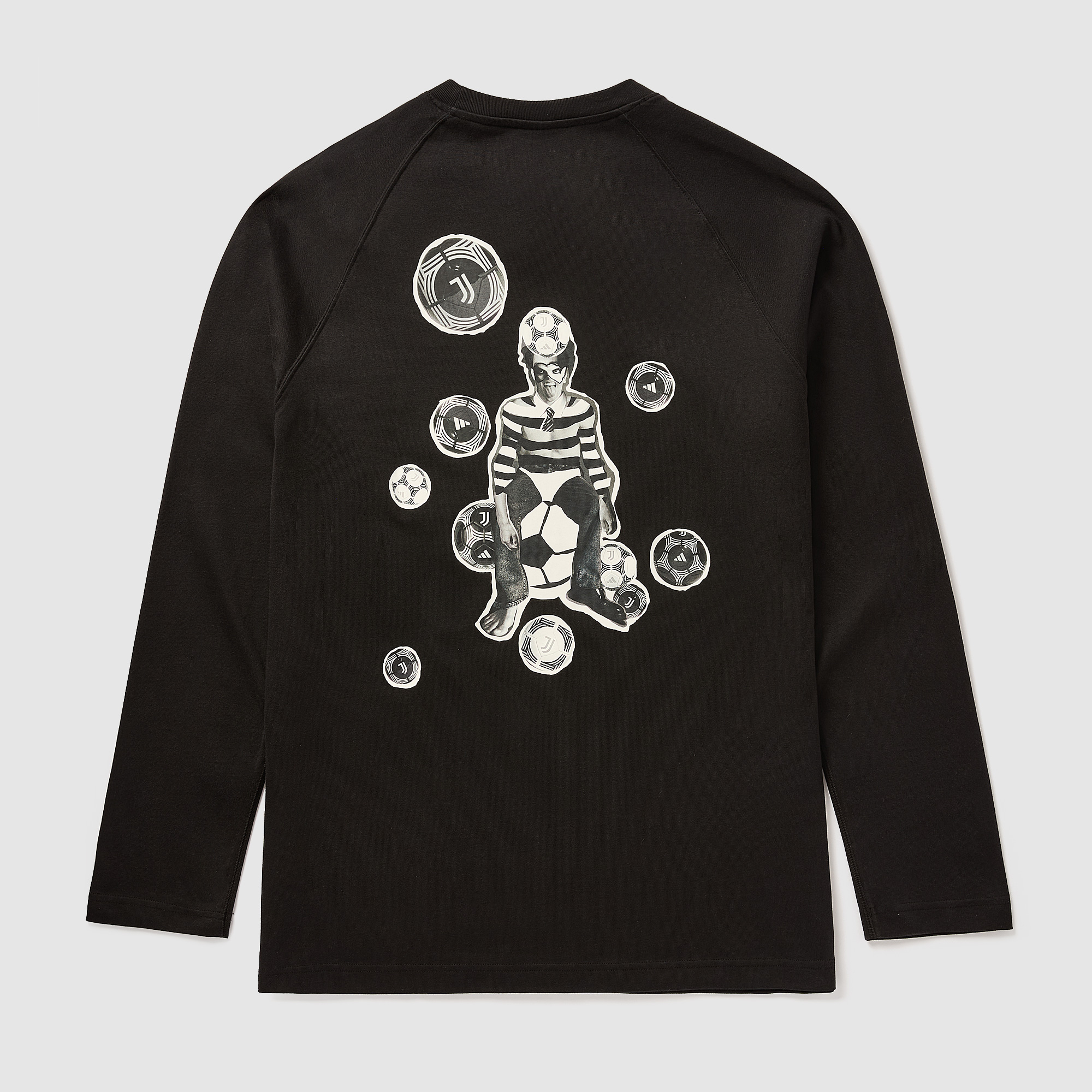 Adidas Juventus X Sgura Ls T Shirt Black