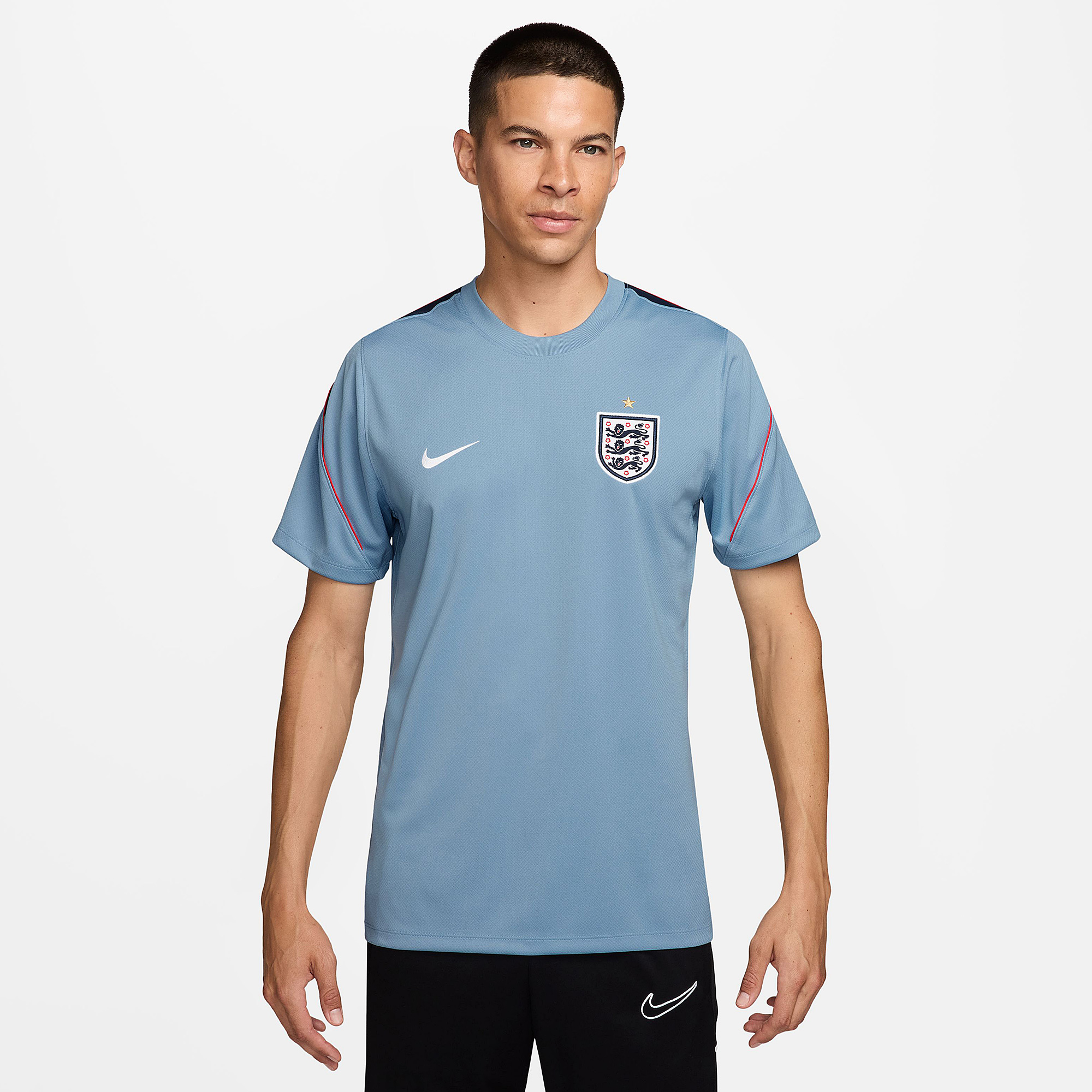 Nike England 2026 Dri Fit Strike Top Work Obsidian White Blue