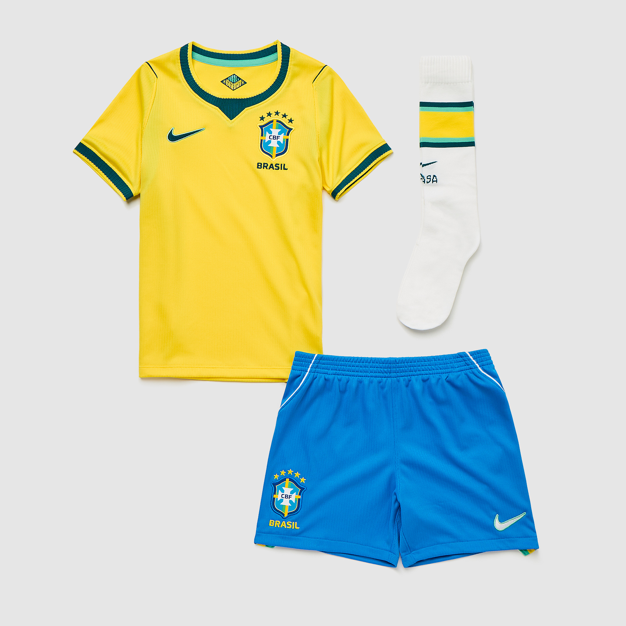 Nike propose une rétrospective du maillot du Brésil