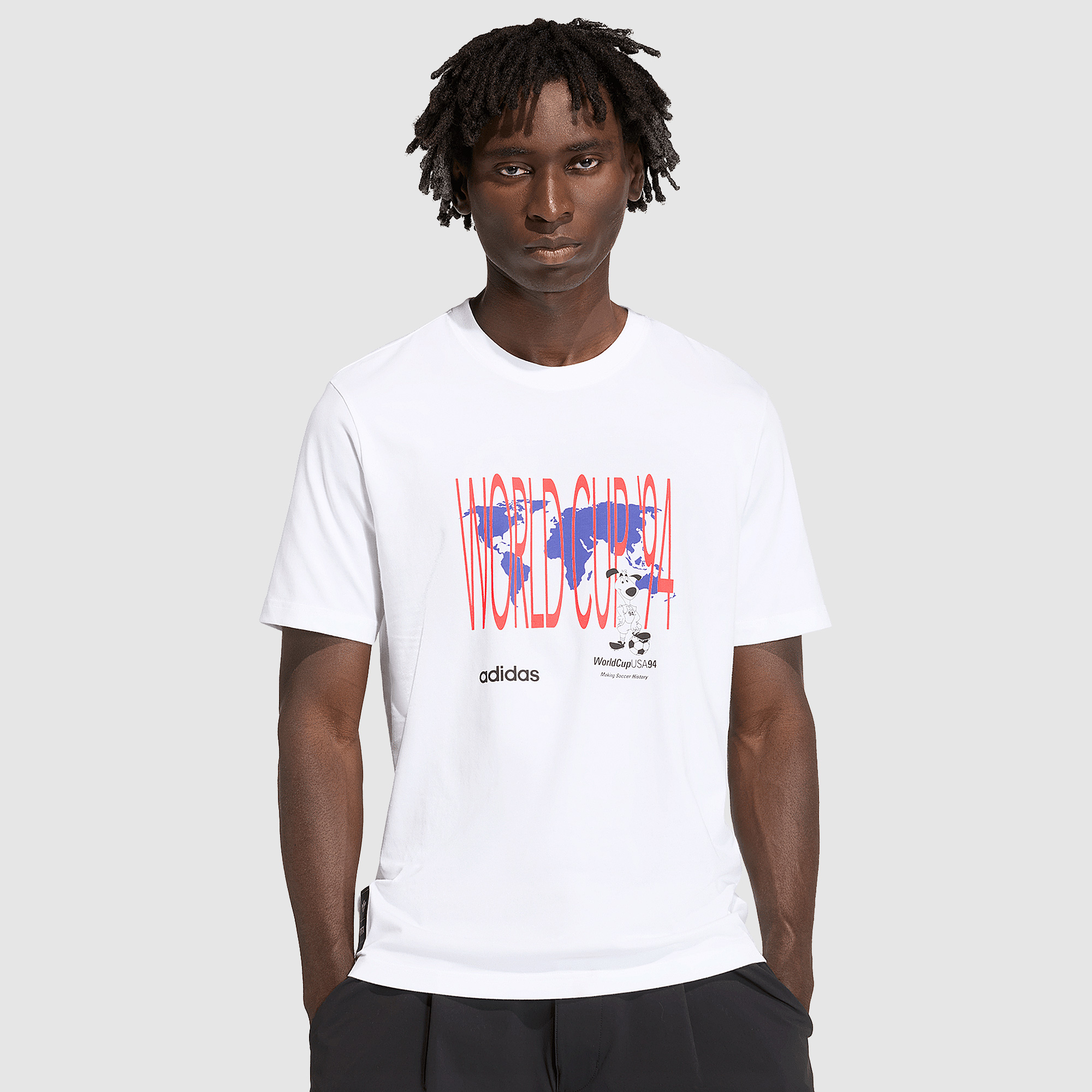 Adidas Originals Archive World Cup 94 Graphic T Shirt White