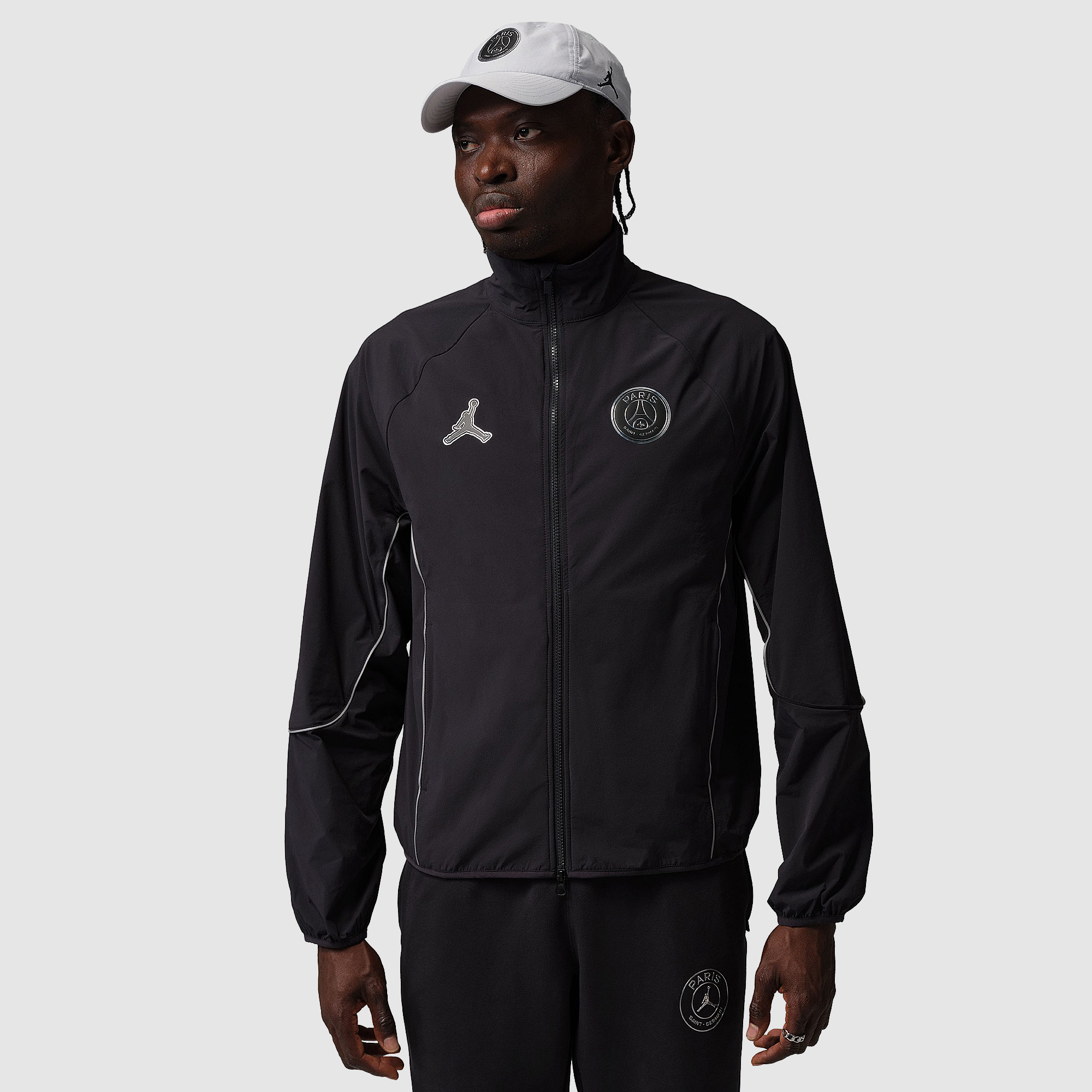 JORDAN BRAND　PSG ANTHEM セットアップ Jordan Paris Saint-Germain 25/26 Dri-FIT Anthem Jacket - Oil Grey