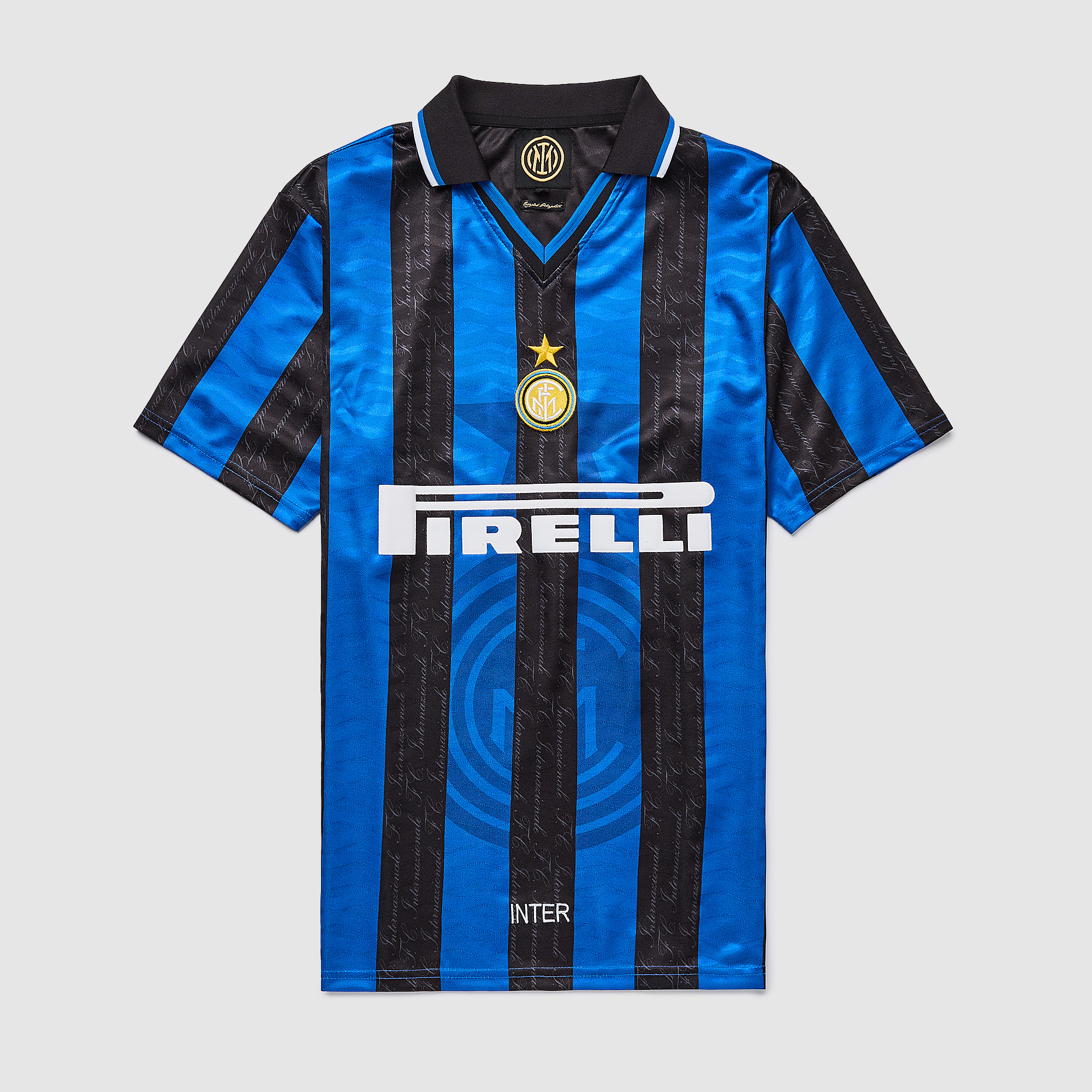 Copafootball Copa Football Inter Milan 1997 98 Retro Shirt Black Blue
