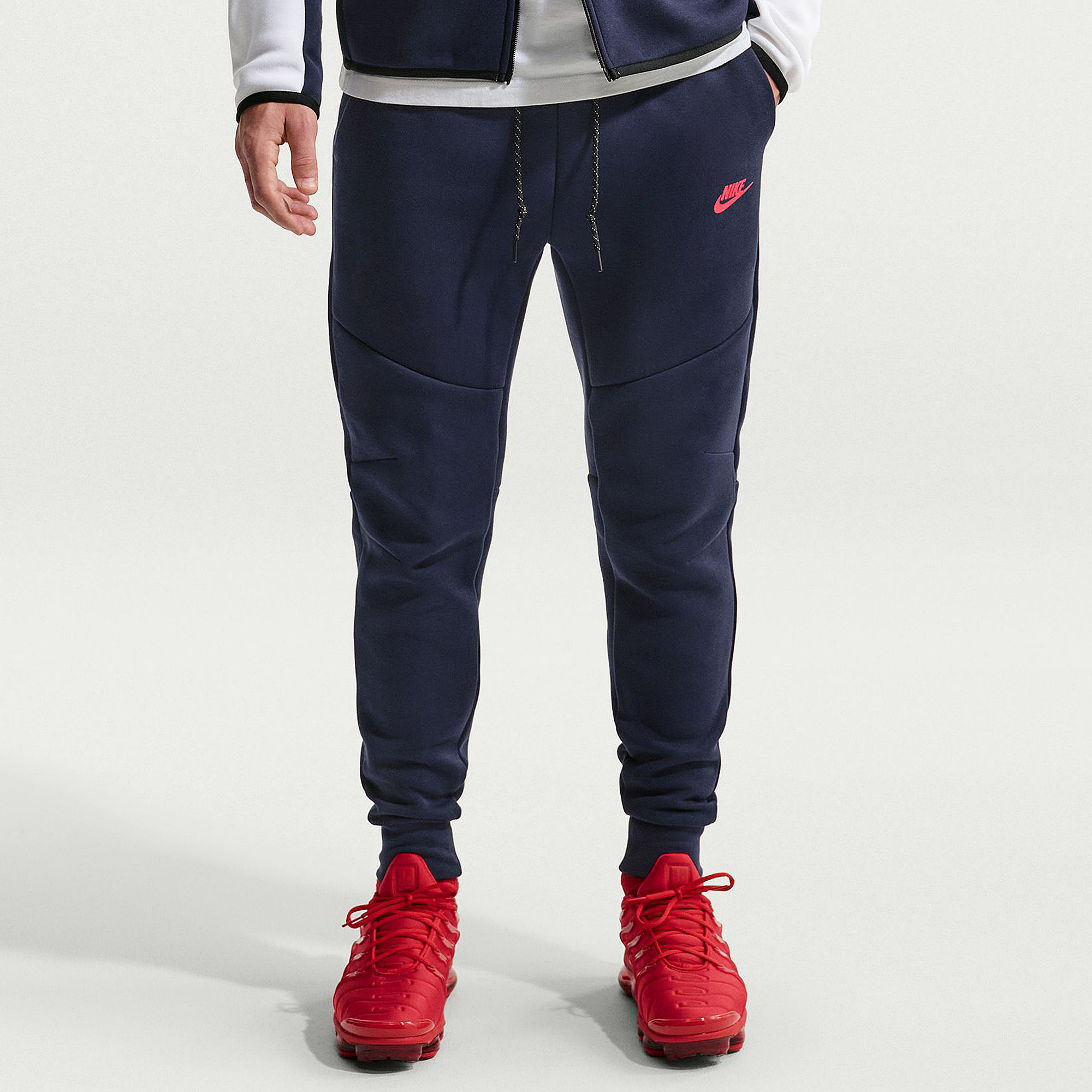 Nike Sportswear Tech Fleece Joggers Obsidian Speed Red Blue