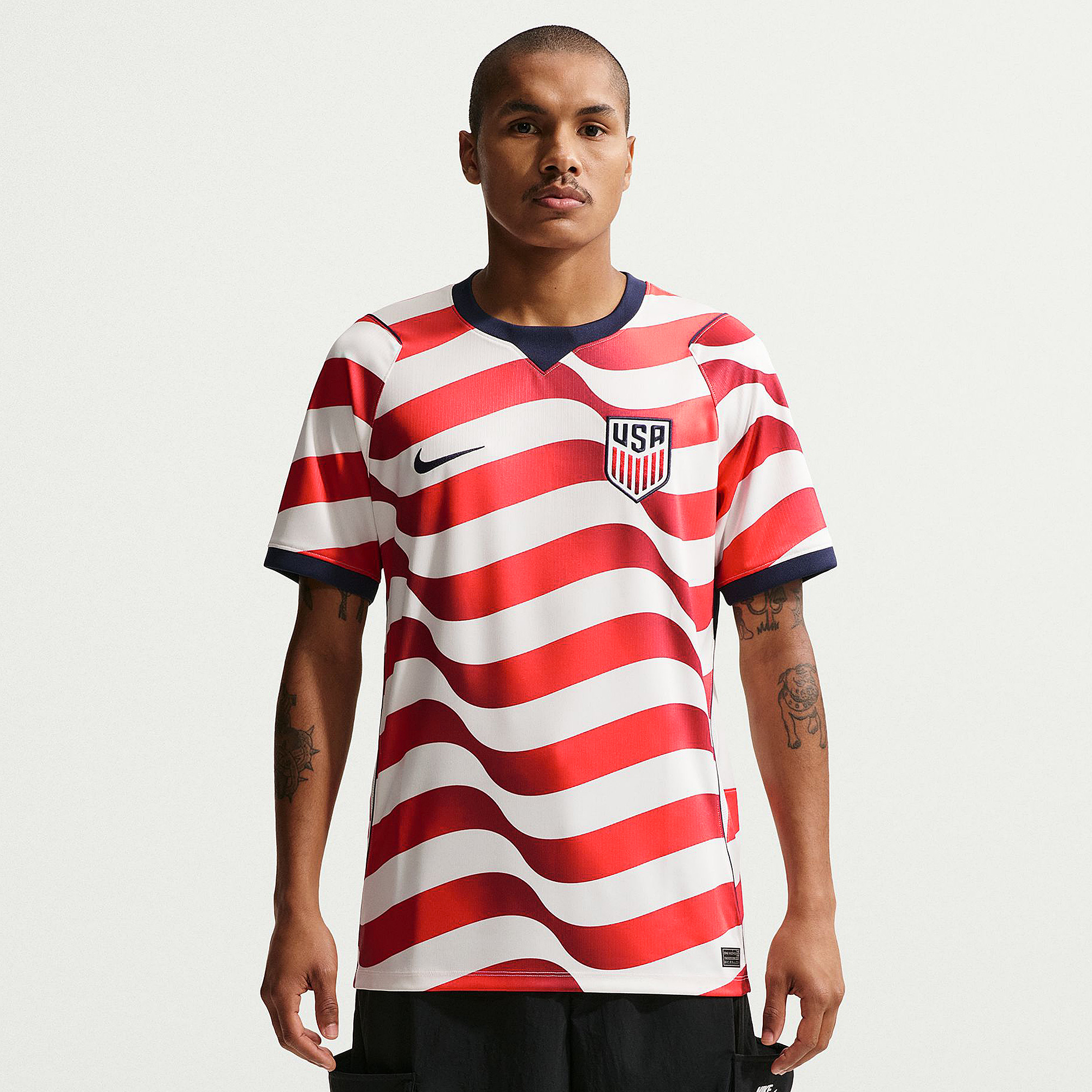 Nike Usa 2026 Dri Fit Stadium Home Shirt Sail Midnight Navy Midnight Navy Blue