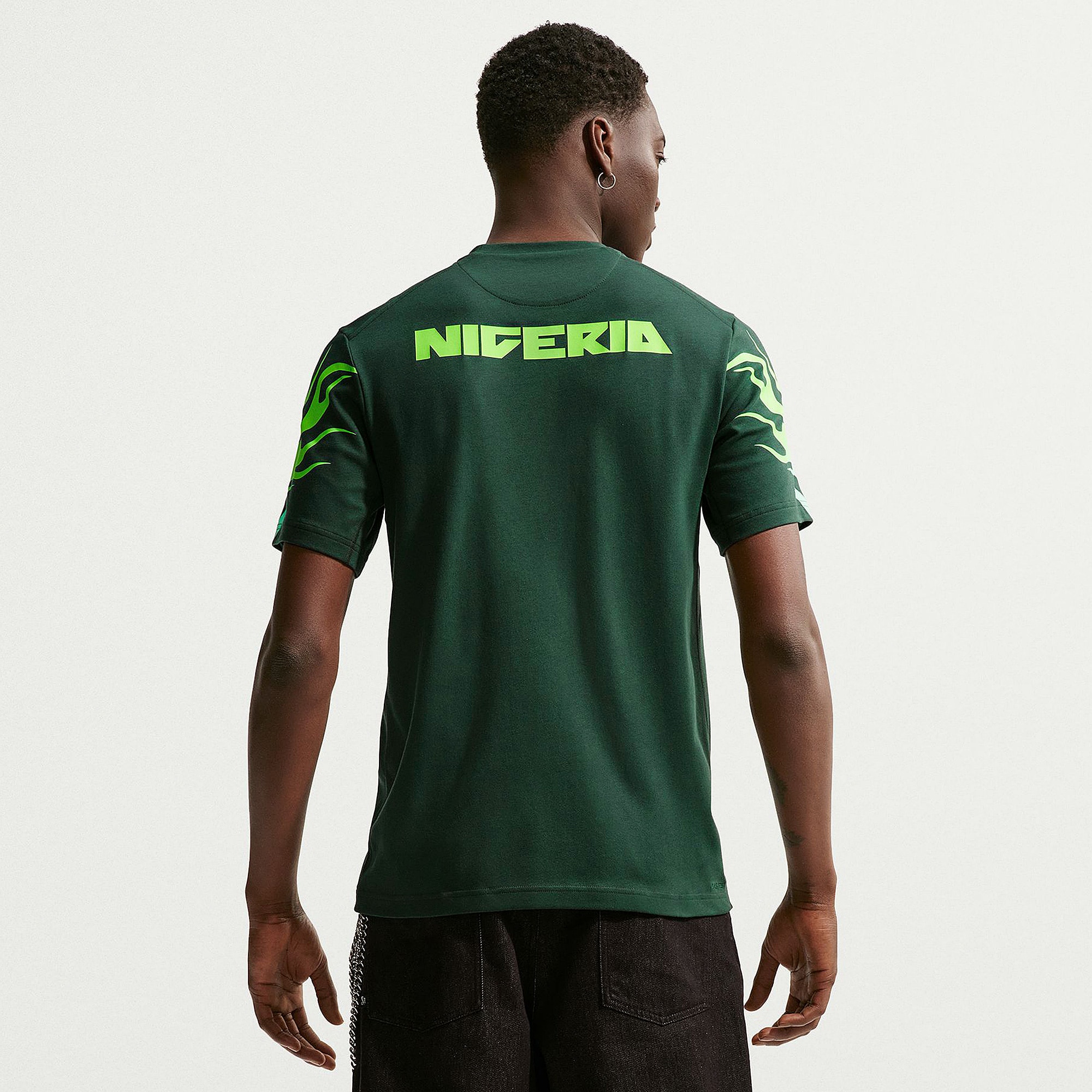 Nike Nigeria 2026 Dri-FIT Primary Stadium Match Shirt - Pro Green