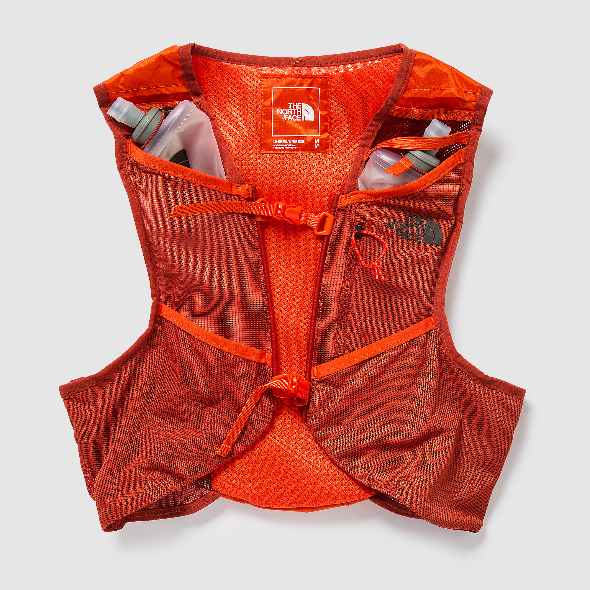 The North Face Sunriser Run Vest 8 Lava Iron C Red Men's Medium
